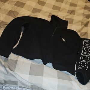 Adidas Black Pullover with White Logo
